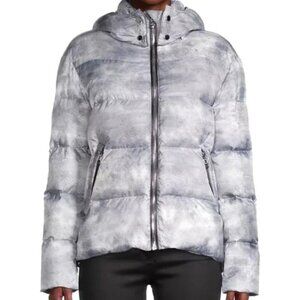Nicole Benisti Puffer Down Jacket Marbled Grey XL